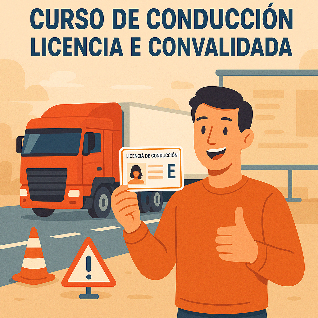 Licencia E Convalidada SD 2025